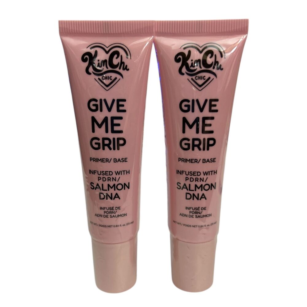 2 - Kim Chi Chic Beauty Give Me Grip Primer with pdrn salmon dna (25 ml each)